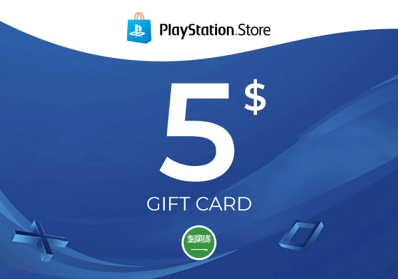 PlayStation Gift Card 5 USD - SAUDI ARABIA